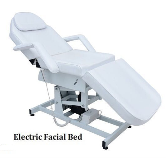 Electrical facial bed
