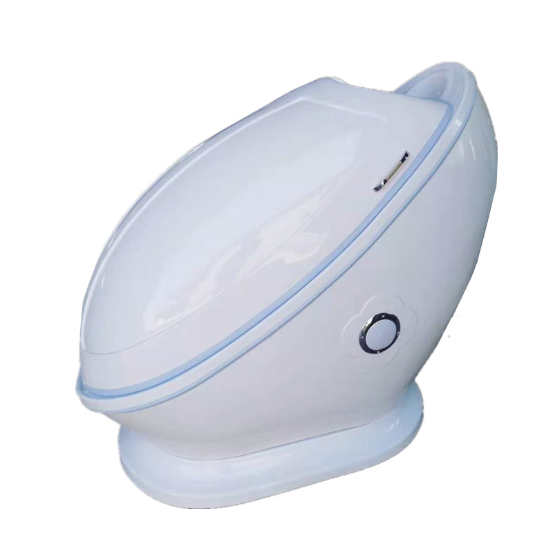 led light Sauna steaming spa capsule with touch screen